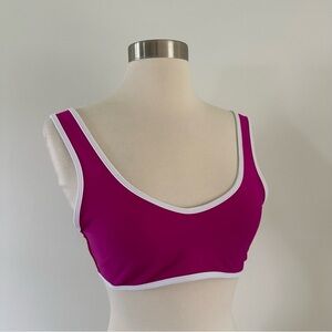 New NWOT Storm Cayman Top Fuchsia Swim Bikini S